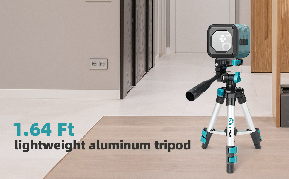 DECTEAM 19.7" Lightweight Tripod, Aluminum Portable Tripod