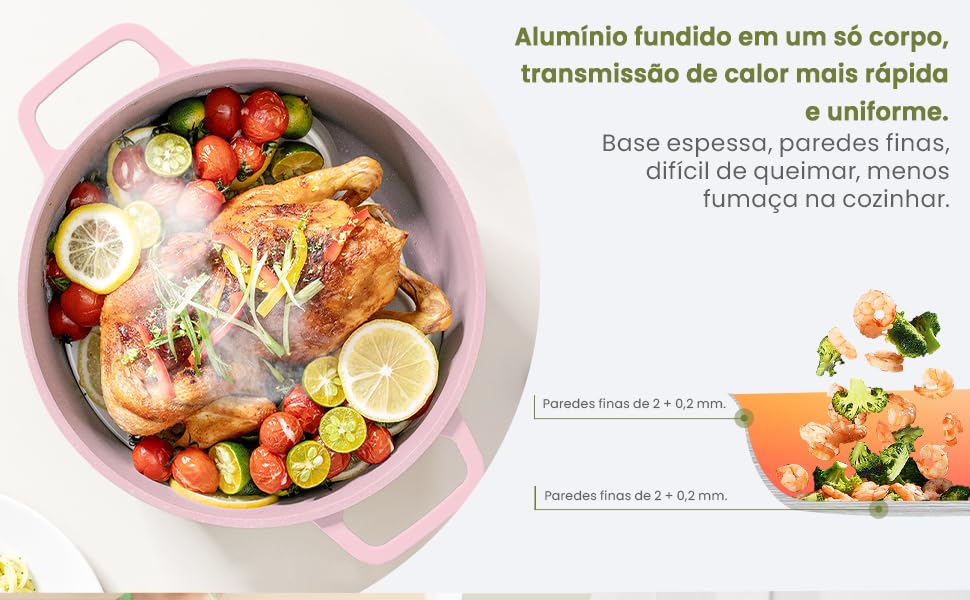 Panelas de cozinha, panelas de sopa, panelas de cozimento, panelas de leite