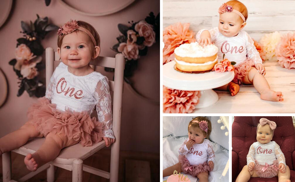 Baby Girl First Birthday Outfit