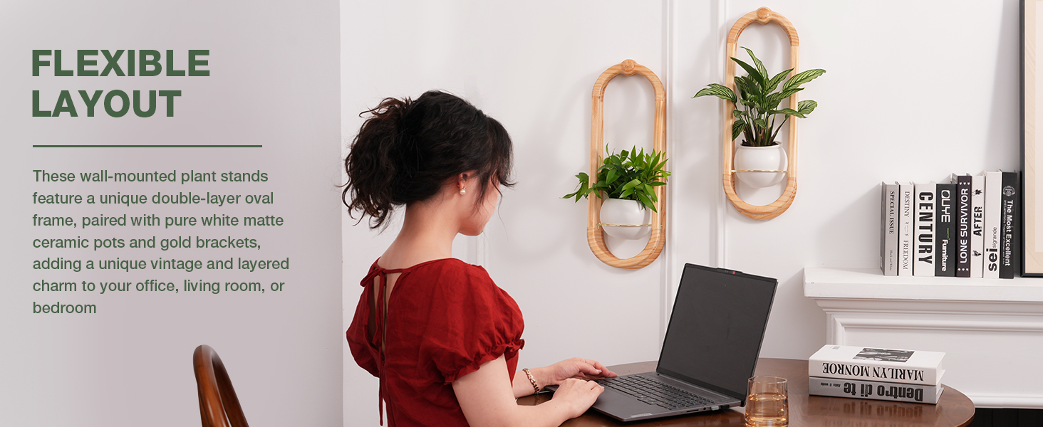 Flower shelf - raw wood