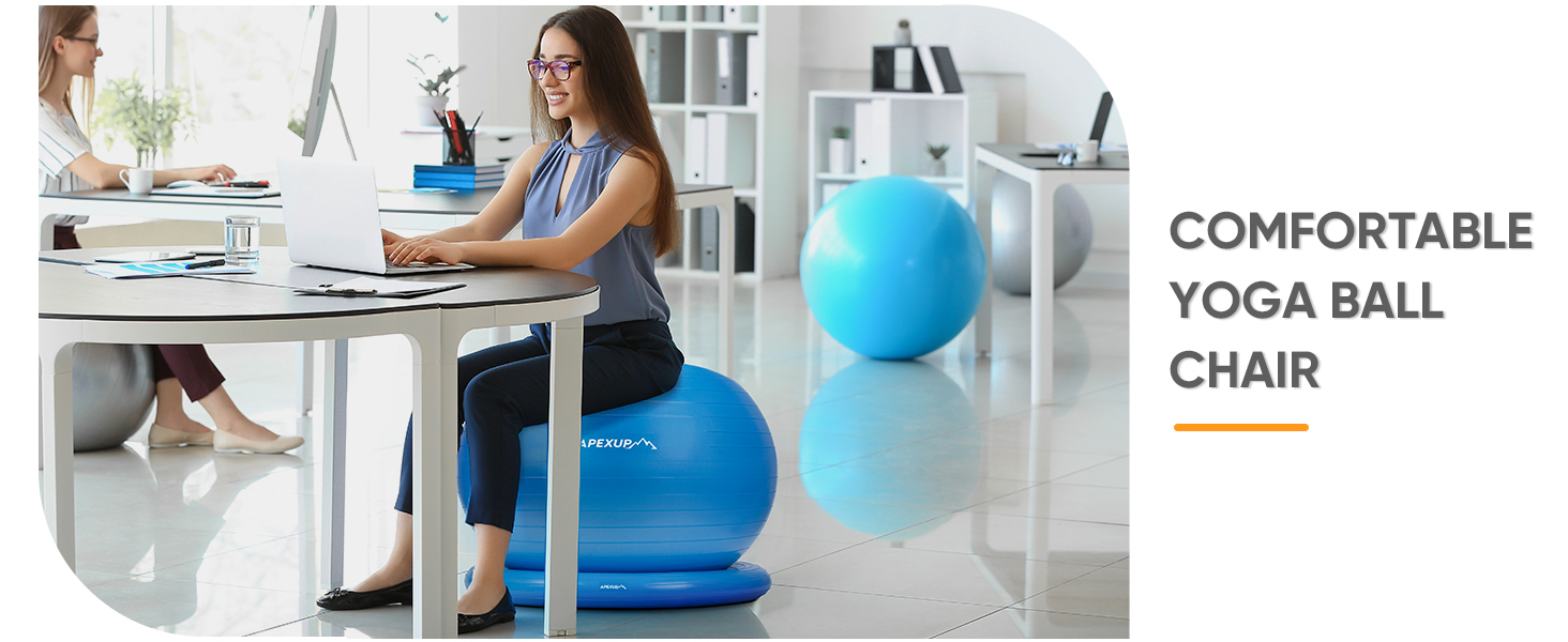 yoga ball chair