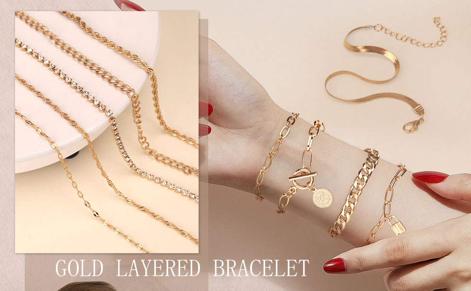 Gold Jewelry Set For Women