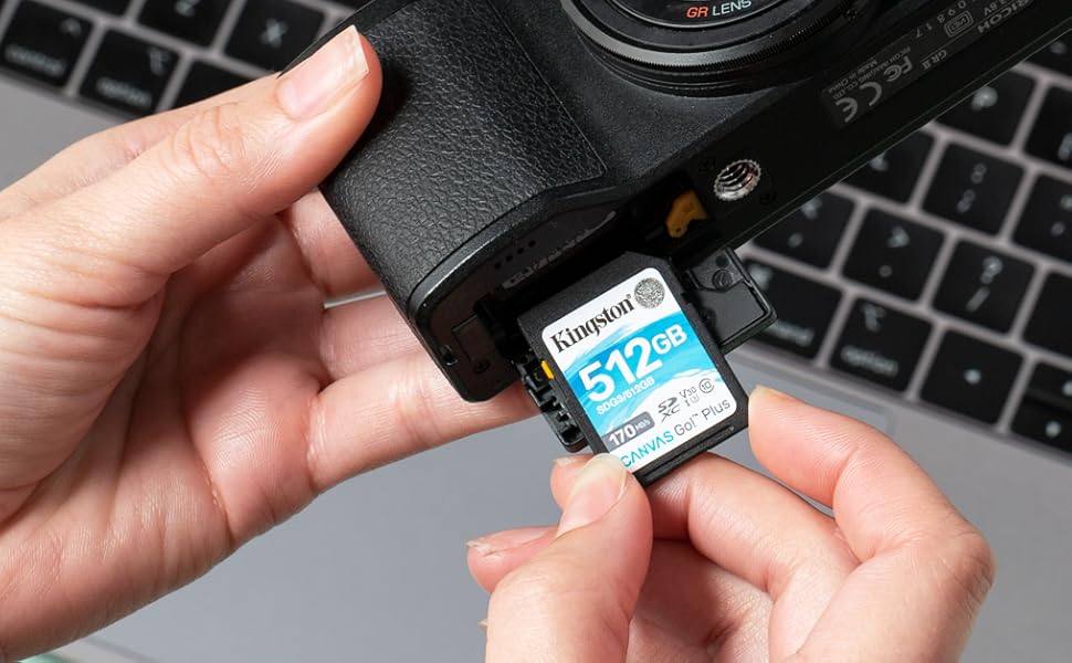 Canvas Go! Plus SD card