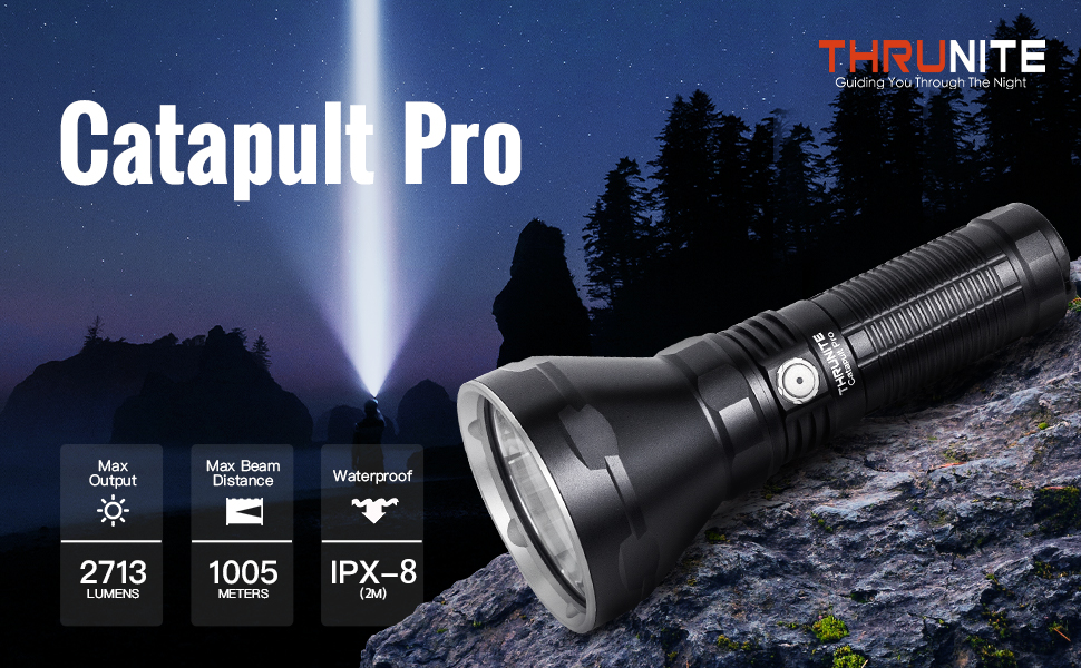 ライト・ランタン THRUNITE Catapult pro 楽天市場】ThruNite Catapult Pro サーチライト 最大2713