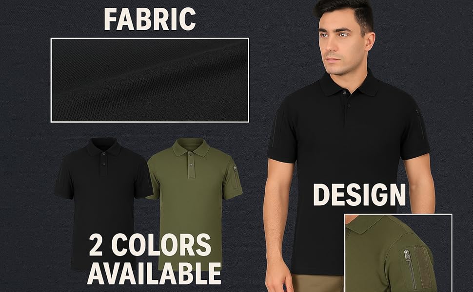 Polo Tactical T-Shirt for Outdoor Adventures
