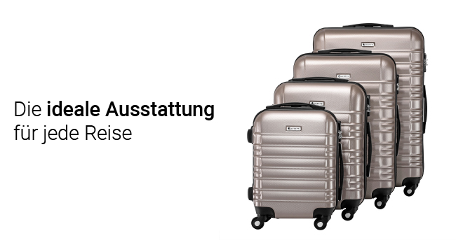 Juskys Hartschale Kofferset Reisekoffer - leicht, geräuscharme 360° Rollen, Zahlenschloss, Champagner
| Juskys Reisekof 84313d4e B69b 4264 Bb55 20181f6bdc0e. CR0,0,650,350 PT0 SX650 V1