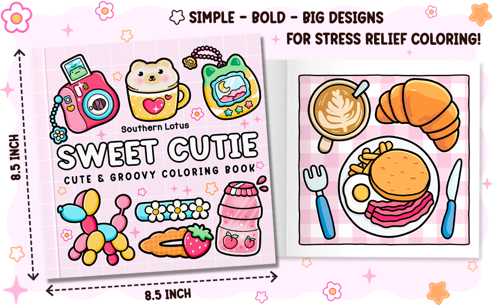 adult coloring book, groovy coloring book,groovy coloring book bold and easy