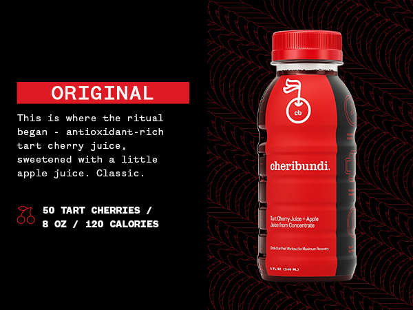 Cheribundi Tart Cherry Juice Sleep | Tart Cherry Juice with L-Theanine & Valerian Root 