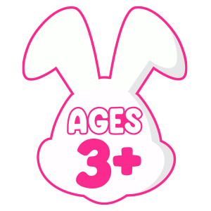 Easter Bunny Bendable Figurines