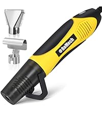 まーPREMIUM RELEASE WARM & COOL GUN Heat Gun, MAXXHEAT 2000W Hot Air Gun Kit with Large LCD