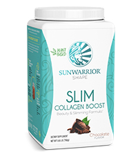 Sunwarrior Shape Slim Collagen Boost Chocolate Flavor