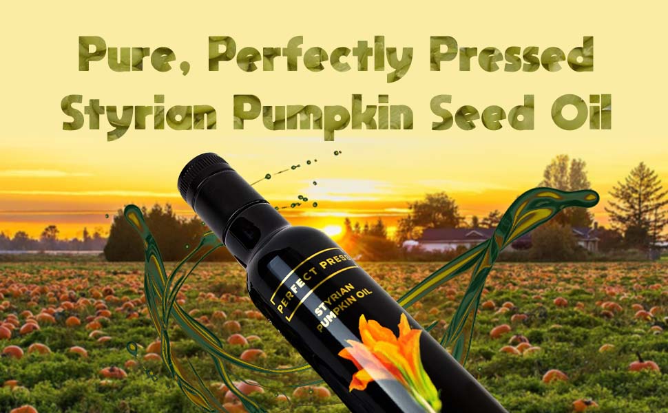 Perfect Press® Styrian Pumpkin Seed Oil, Made With Raw