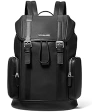 Amazon.com | Michael Kors Men's City Buckle Backpack, Silver