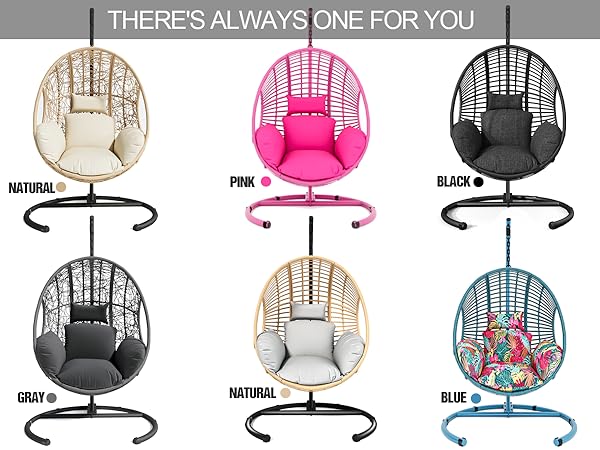 Egg Chair Cushion Cover Waterproof Double Egg Chair Cover