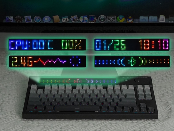 Amazon | EPOMAKER × DynaTab 75X ゲーミングキーボード