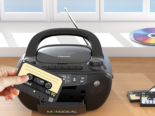 cd cassette player combo