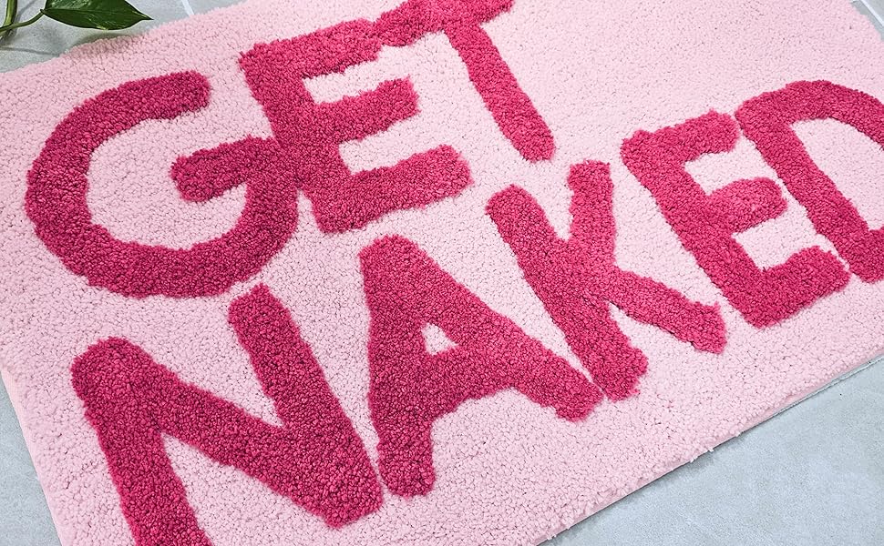 get naked bath rug