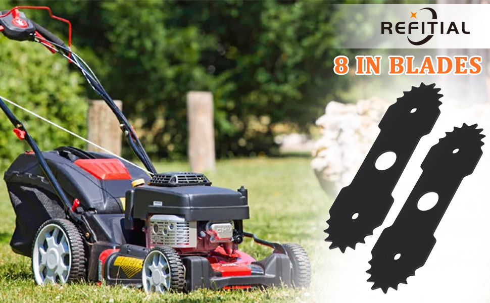 Refitial Edger Blade 638006008 638006007 with Teeth