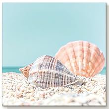 4 Pieces Wall Art Canvas Prints Modern Wall Artwork Framed for Bathroom Office Decor - 30 x 30 CM