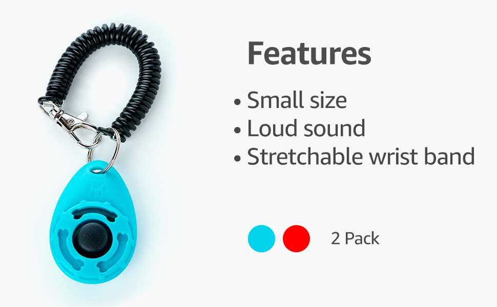 PetSpy Dog Training Clicker with Wrist Strap for Dog