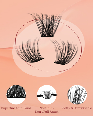cluster lashes