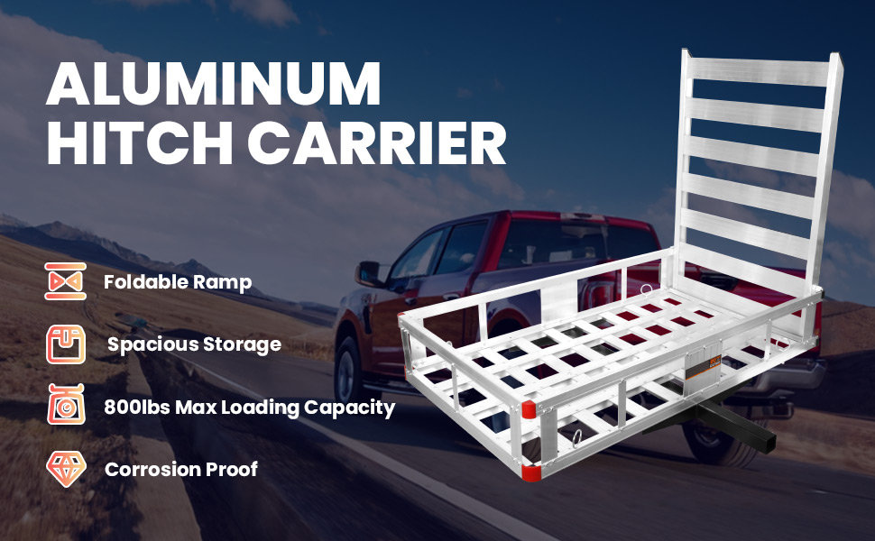 Capacity Trailer Hitch Cargo Carrier