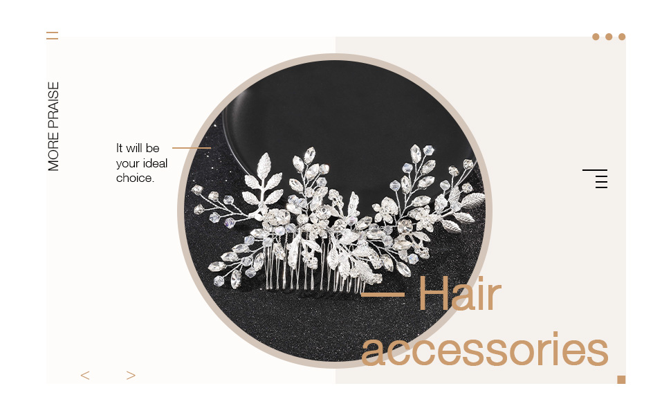 bridal hair accessories