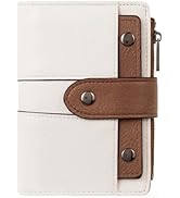 CLUCI Small Wallet for Women Leather Bifold Multi Mini Card Holder Organizer Designer Ladies Zipp...