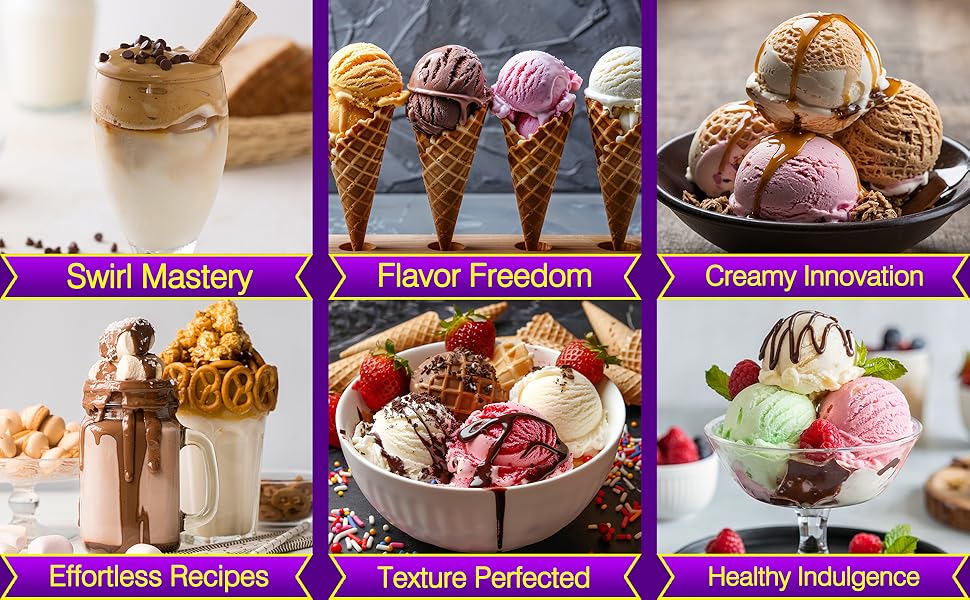 Ninja Swirl by CREAMi Cookbook 