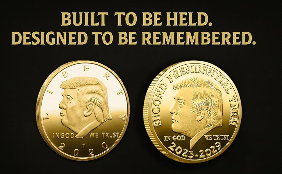 trump gold coins