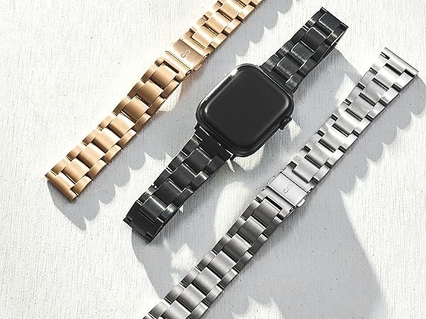 Amazon.co.jp: [Knot THE STRAP] ステンレススチールリンク