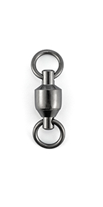 Ball Bearing Swivels With Duo Lock Snap High Strength Copper Stainless