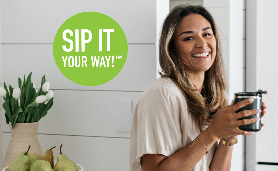 Reduce Coffee Mug Replacement Lid Compatible with 14, 16