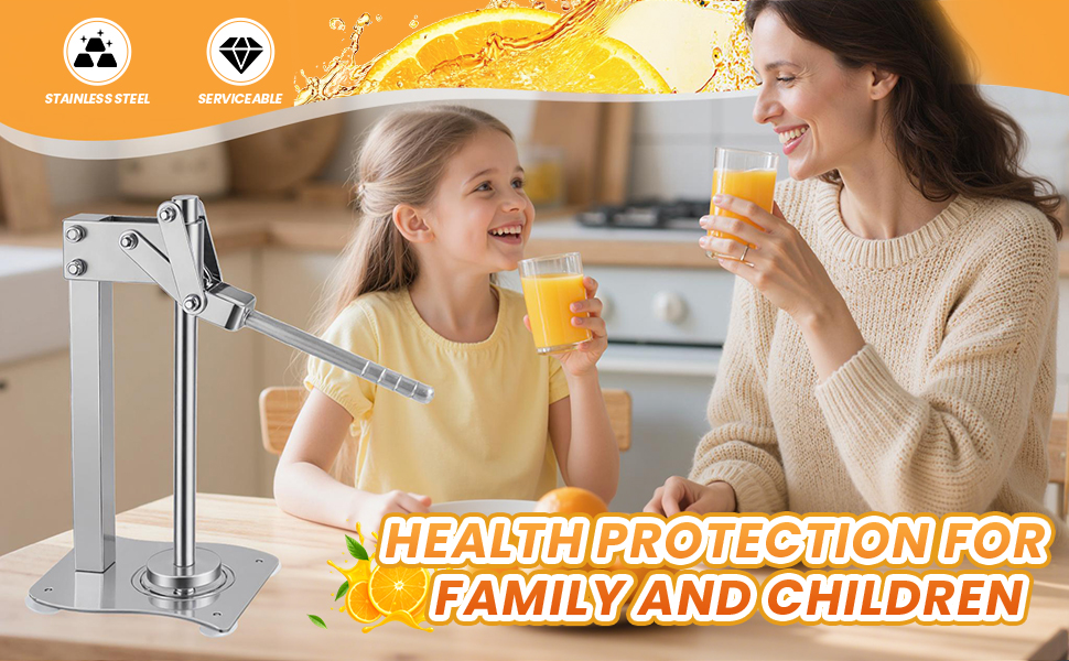 Stainless Steel heavy duty Lemon press Squeezer