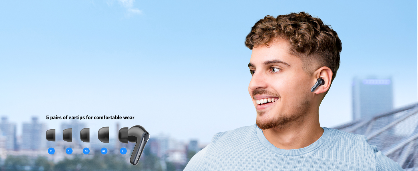 Comfortable Fit bluetooth earphones