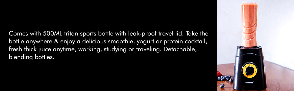 GEEPAS 3-in-1 Super Blender GSB44033