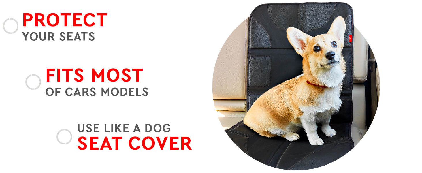 dog seat cover protector for rear seats