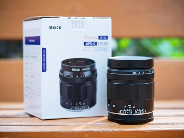 Amazon.com : Meike 35mm f0.95 Large Aperture Manual Focus