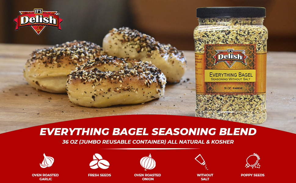 No Salt Jumbo Bagel Jar