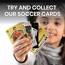 Waterproof Soccer Cards Exclusive Soccer Cards Soccer Gifts High-Quality Soccer Cards