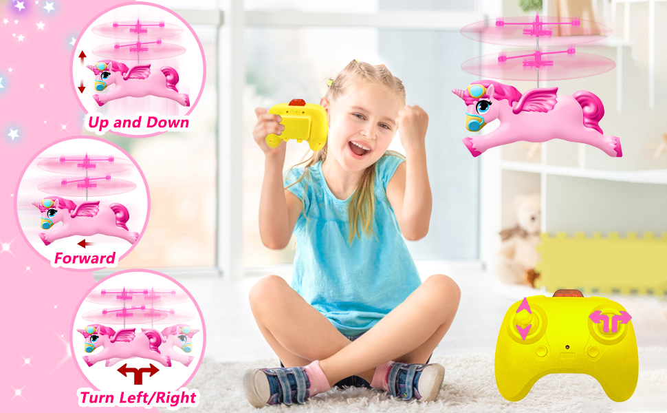 unicorn toys,rc helicopter,remote control helicopter,flying fairy toys for girls,helicopter