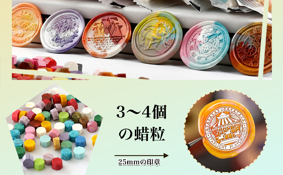 Amazon.co.jp: DELUXEFOX シーリングワックスの道具セット