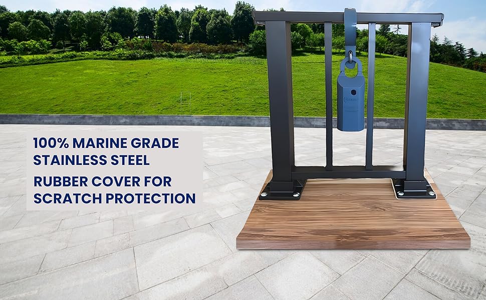 Fence BuddySecure Any Lock Box to a Fence, Handrail or Post! Used by