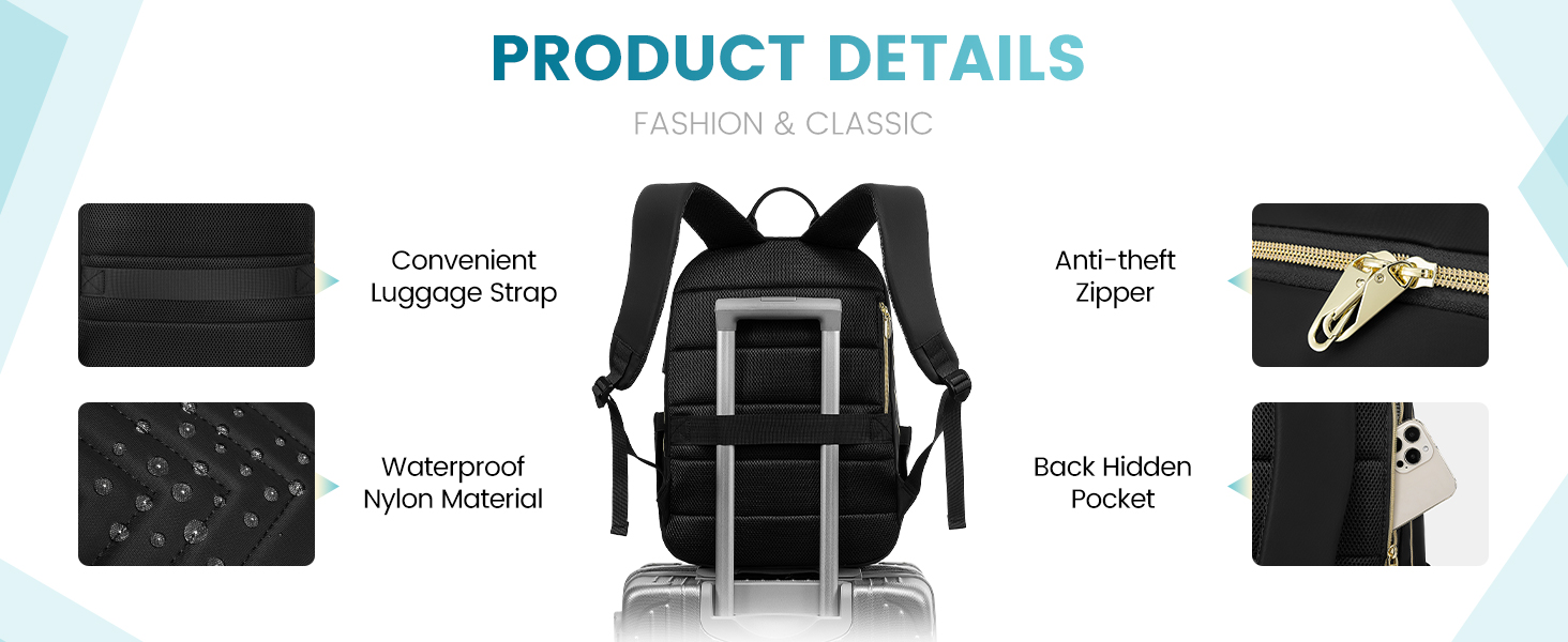 multi functional design backpack purse