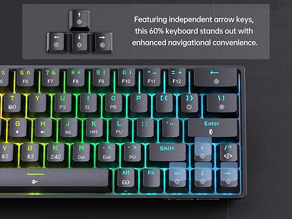 Gaming Keyboard 60% 