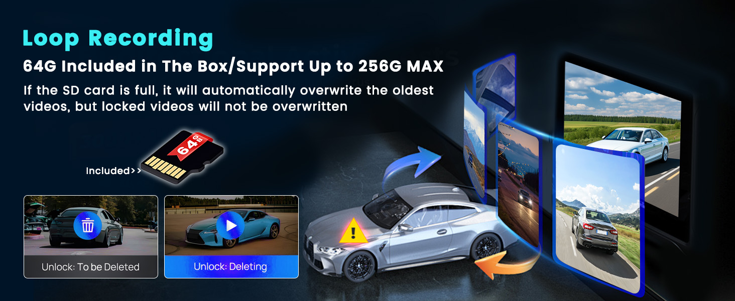 4 channel dash cam