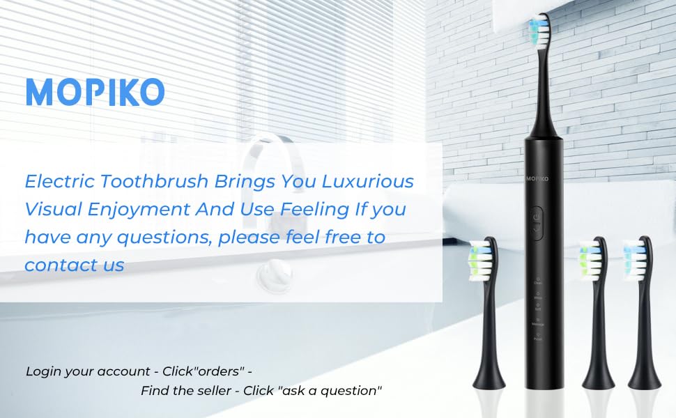 MOPIKO Replacement Toothbrush Heads