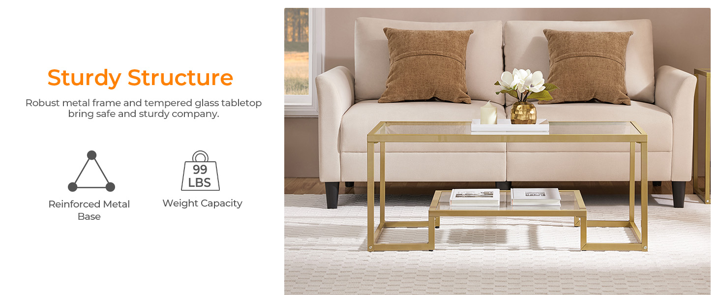 modern coffee table
