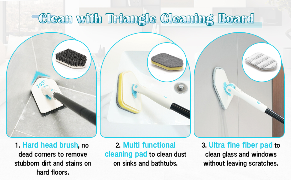  Wall Mop ＆ Baseboard Cleaner
