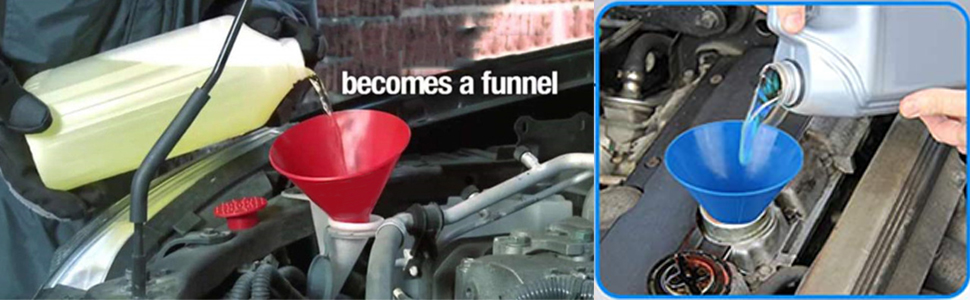 becomes a funnel